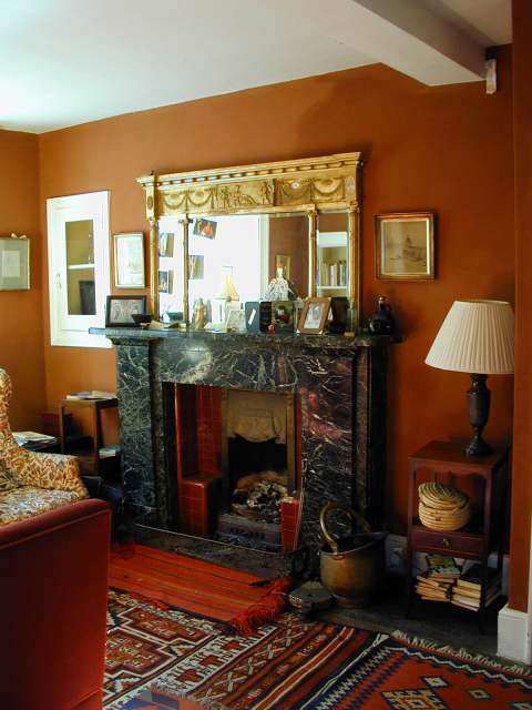 Inside the house